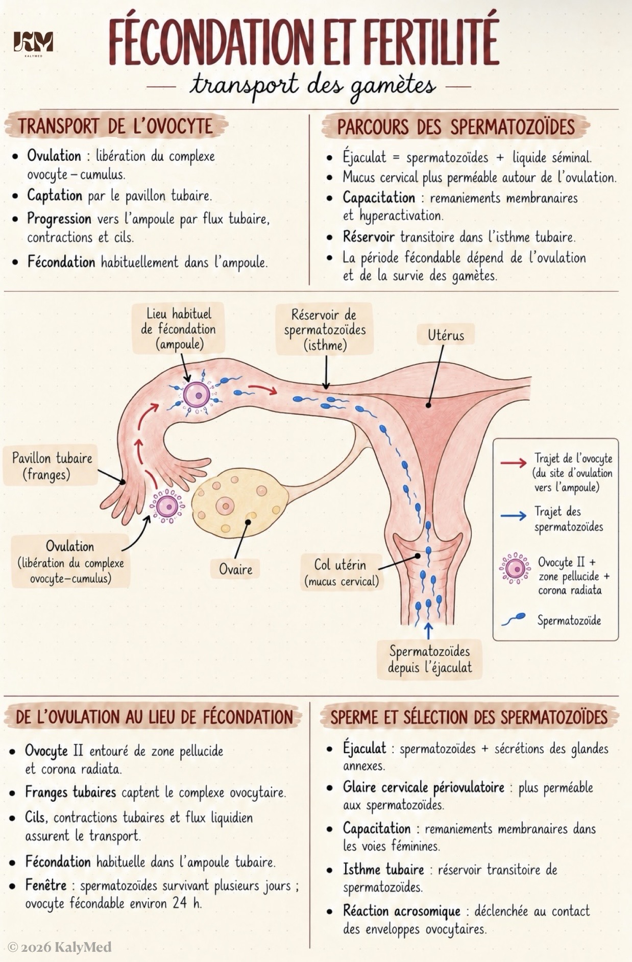 Première page — Fécondation et fertilité