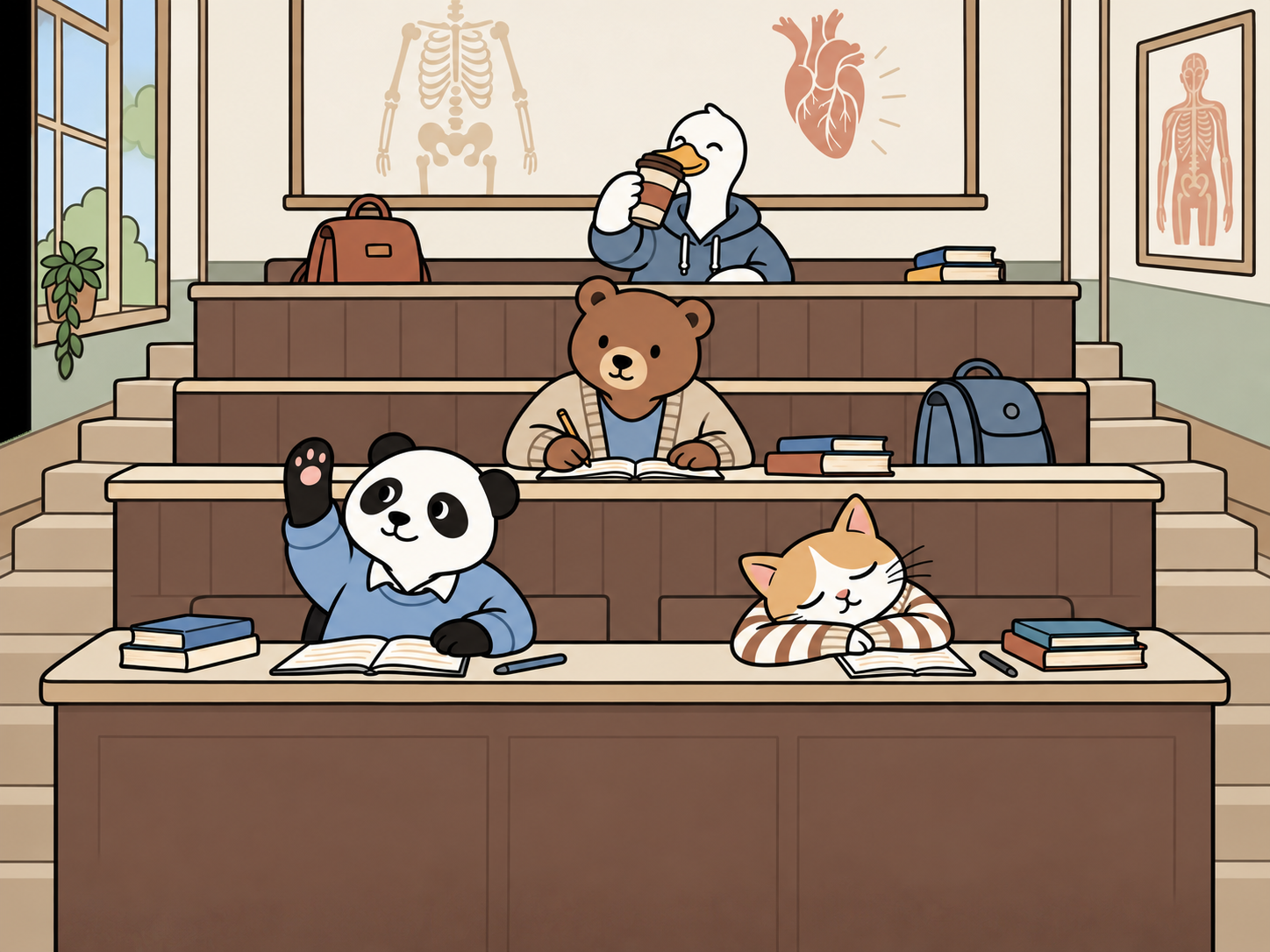 L'amphithéâtre des animaux
