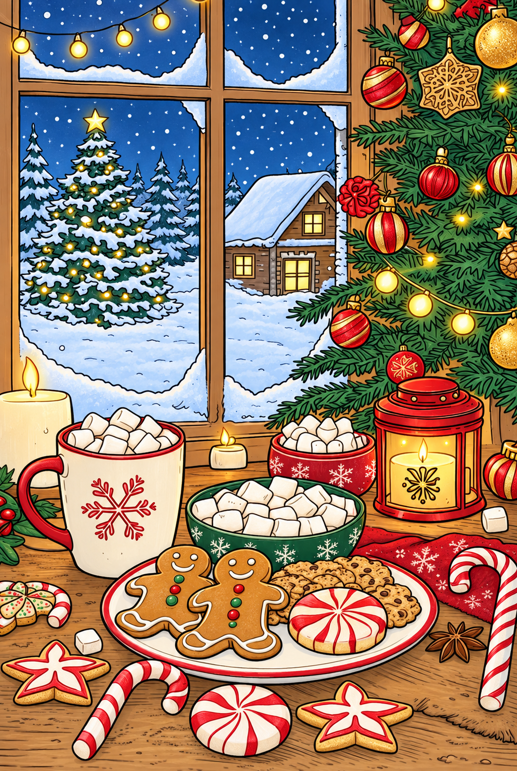 La table de Noël